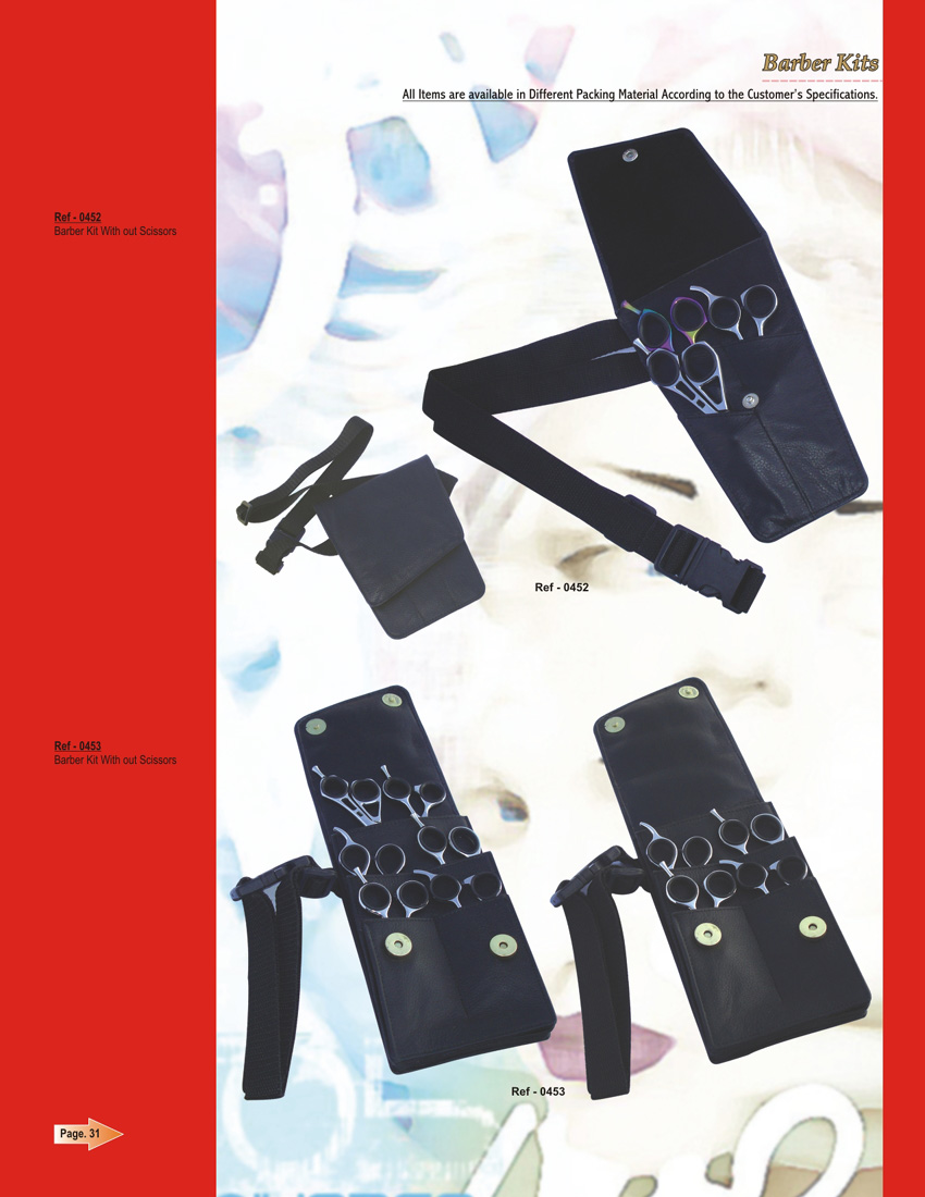 Barber Scissors kit  PL-0452-0453