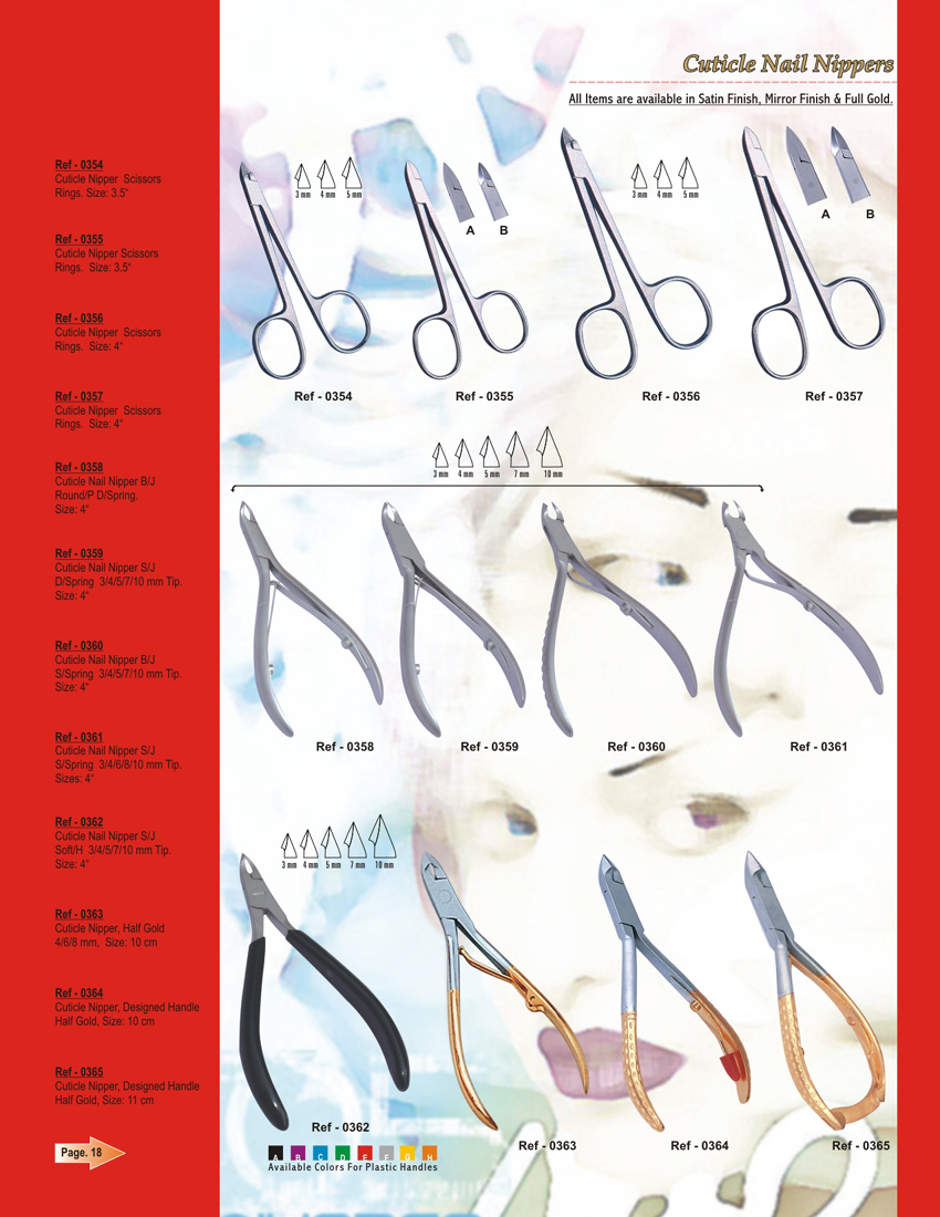Types of nippers discount