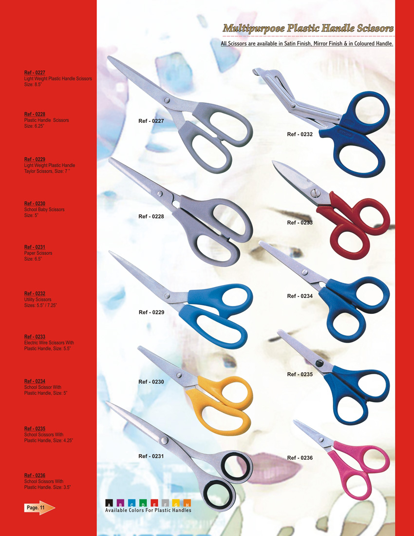 Multipurpose Scissors  PL-0227-0236